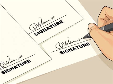 How to sign.